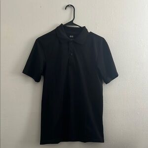 Uniqlo Black Heat Tech Polo